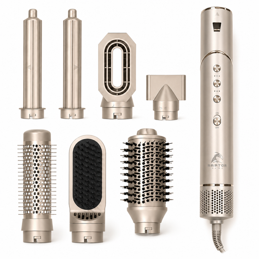 Raptor Home 7 in 1 Multi Hair Styler Wrap Flex (Special Offer: Free Diffuser)