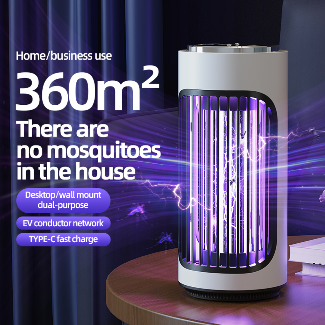 Raptor Home – MoziZap UV LED Rechargeable Mosquito Killer Lamp – Indoors