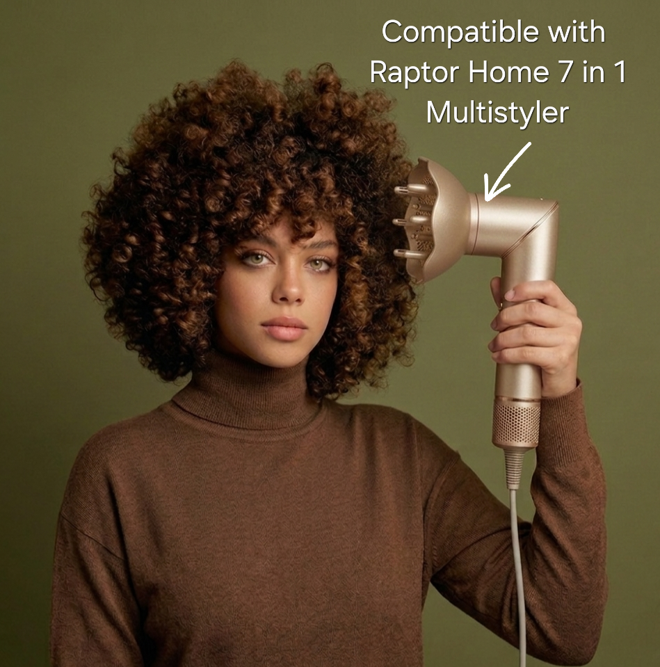 Raptor Home 7 in 1 Multi Hair Styler Wrap Flex (Special Offer: Free Diffuser)