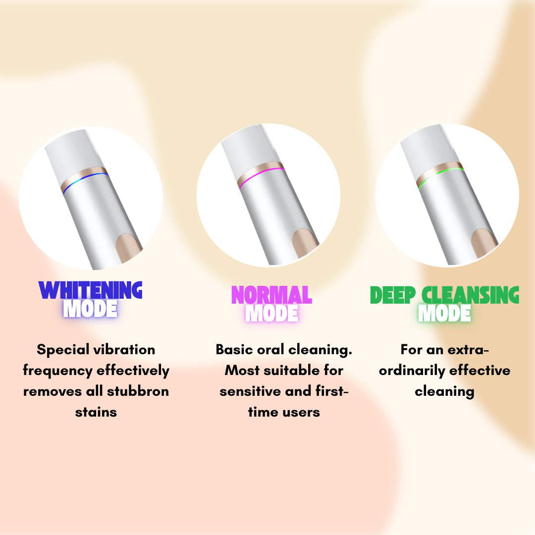 Raptor Home – DentaClean Ultrasonic Waterproof Electric Toothbrush