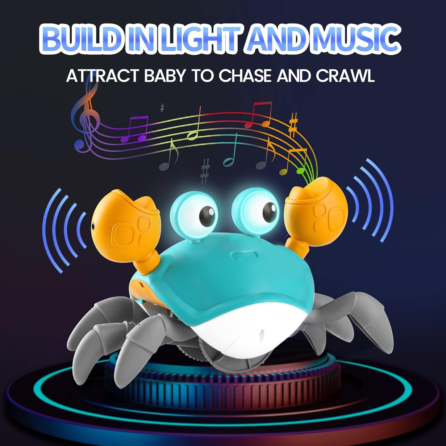 Crawling Crab Interactive Toy Baby Toy Toddlers Activity Toy Baby Toys