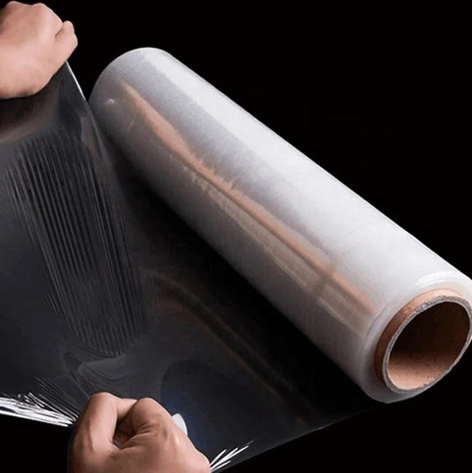 Pallet Wrap Roll – 500mm x 200m, 23 Micron Clear Cling Film for Packaging & Pallets