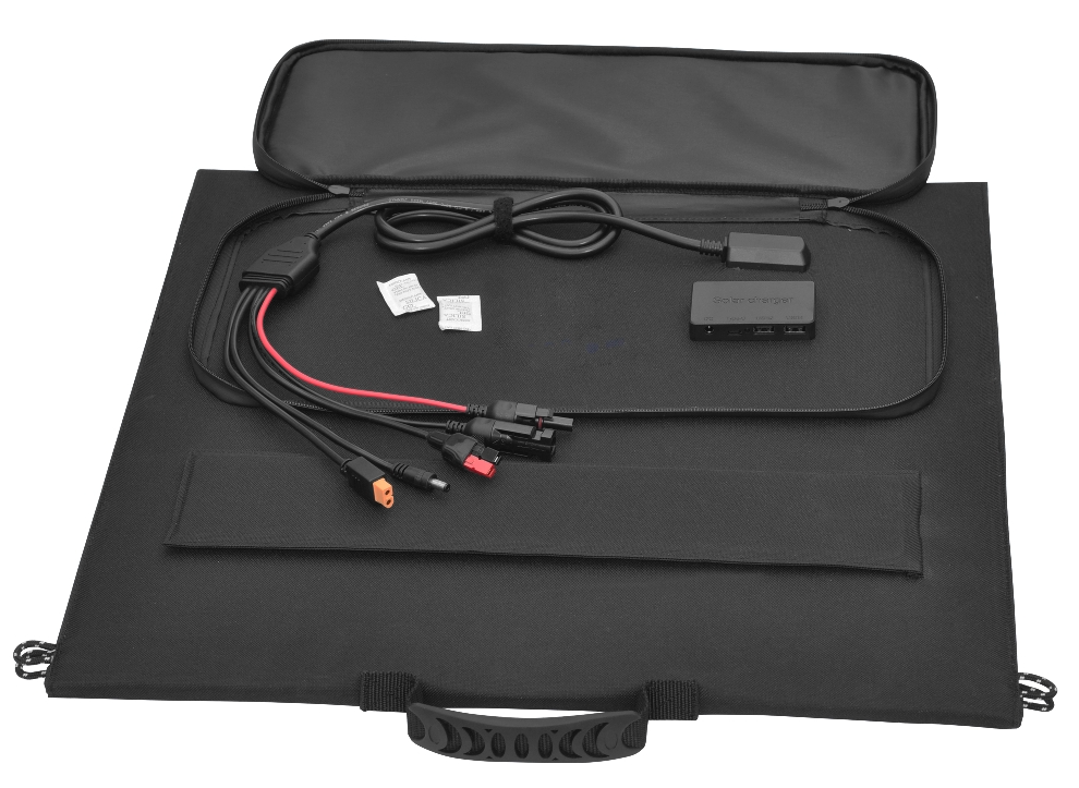 SolarLuxe: 100W Portable Solar Panel - Power Anywhere!
