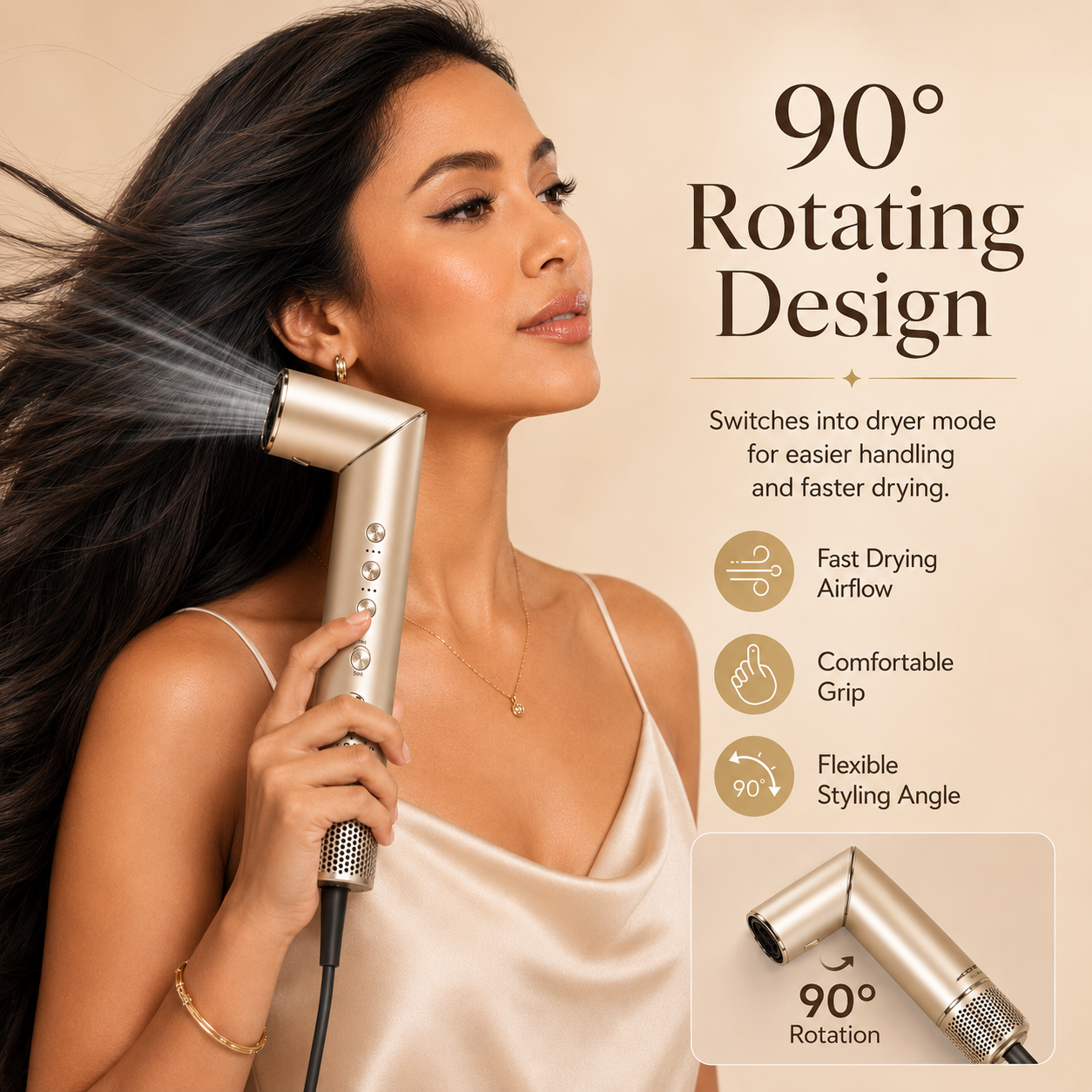 Raptor Home 7 in 1 Multi Hair Styler Wrap Flex (Special Offer: Free Diffuser)